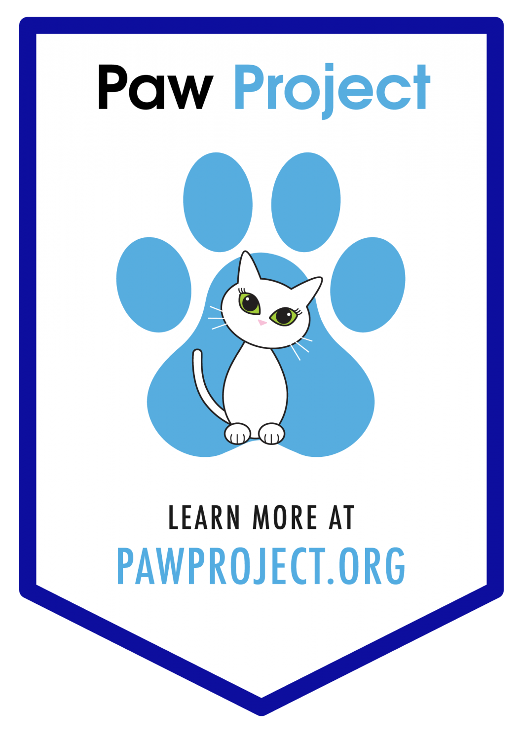Paw Project Badge